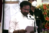 Kishan Reddy promotion, Kishan Reddy, kishan reddy bags cabinet rank, Amit shah