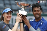 Tennis match, Grand Slam title, leander paes and martina hingis wins the grand slam title, Martina hingis