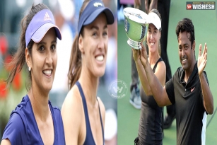 Leander Paes &amp; Sania Mirza win the US Open