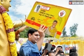 Chittoor, Chandrababu Naidu, lokesh visits draws heavy crowds, Chittoor