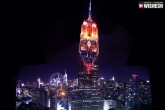 Empire state building, Artist Android Jones, maa kali projected in the empire state building as part of filmmaker louie psihoyos s show projecting change, Android 10