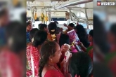 Mahalakshmi Free Bus Scheme challening, Mahalakshmi Free Bus Scheme updates, telangana s free bus scheme for women turns challenging, Shm