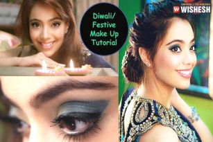 Diwali Festival - Make Up Tutorial For Office