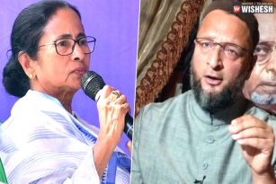 Mamata Banerjee and Asaduddin Owaisi Exchange Words