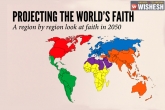 Christians, Christians, map of religions reveals a world of change, Religion