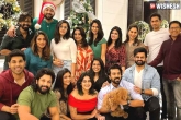 Sushmitha, Mega heroes Christmas picture, mega family celebrates christmas, Ram charan
