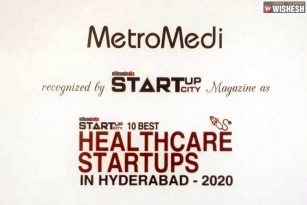 Metromedi - Recognized In Top 10 Healthcare Startups In Hyderabad