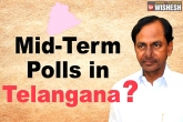 Assembly polls, KTR, is midterm polls for telangana next year, Next year