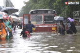 Mumbai Rains, Train Services Disrupted, mumbai s heavy rains claim 5 lives cm asks people to stay indoors, Indoors