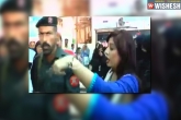 fire, slap, nadra security guard slaps pak reporter video goes viral, Harassment