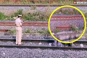 A Major Train Mishap Missed In Nellore