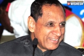 Telangana, Andhra Pradesh, rumours strive for e s l narasimhan to be vice president of india, E s l narasimhan