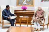 KCR, Narendra Modi, kcr gets positive nod from narendra modi, Kcr with narendra modi