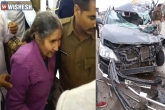 Jashodaben accident, Jashodaben accident, modi s wife suffers minor injuries rajasthan road accident, Us road accident