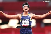 Neeraj Chopra, Neeraj Chopra latest, neeraj chopra wins gold for indian in javelin throw, Tokyo olympics
