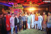 Chiranjeevi, Niharika wedding celebrations, niharika s wedding mega family is delighted, Allu aravind