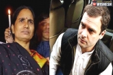 2012 Delhi Gangrape Nirbhaya, Rahul Gandhi, nirbhaya s mother praises rahul gandhi, Crimes against women