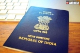 Passport news, Passport for government officials, no passport for the corrupted says government, Indian passport