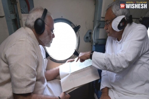 PM Modi Conducts Aerial Survey, Announces Rs 500 Crore Relief For Flood-Hit Bihar