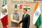 the US, the US, prime minister narendra modi arrives in mexico, Nation tour