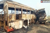 Palnadu Bus Accident deaths, Palnadu Bus Accident deaths, six dead in a brutal accident in palnadu district, Cci