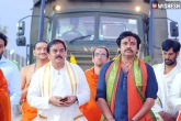 Varahi Yatra breaking updates, Andhra Pradesh, pawan kalyan performs yagam and bhoomi pooja before varahi yatra, Andhra pradesh politics