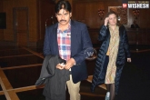 Pawan Kalyan, Harvard Business School, pawan kalyan seen with his wife at boston airport, Jama