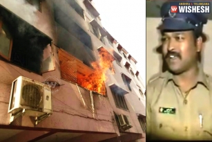 Hyderabad: Police Constable Saves 20 People from a Building which Caught Fire