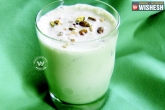 pistachio drinks, tasty Indian drinks, preparation of pistachio shake recipe, Cool