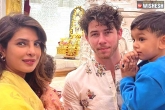 Nick Jonas, Priyanka Chopra devotional, priyanka chopra offers prayers at ayodhya ram mandir, Man