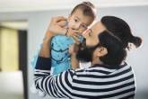 Bollywood, twitter, riteish deshmukh shares first pic of his younger son, Riteish deshmukh