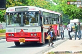 Traffic diversion, Hyderabad, rtc buses to charge extra for traffic diversion, Diversion of sc