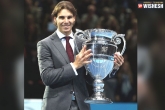 Rafael Nadal, Tennis, rafael nadal receives atp world no 1 award, Rafael nadal