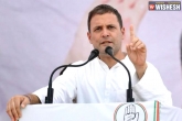 meeting, Gandhi, rahul gandhi to start political campaign in ts today, Bhavana