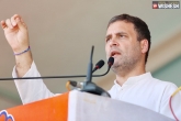 Rahul Gandhi, TRS, the steering of car is with pm alleges rahul gandhi, Aicc