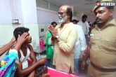 Rajinikanth, Thoothukudi victims, rajinikanth visits thoothukudi announces financial help, Thoothukudi