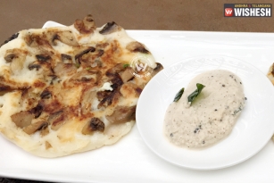 Recipe: Preparation of Mushroom Utappam