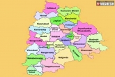 Telangana districts announcement, Telangana districts, congress to reorganize districts in telangana, Cm change in ap
