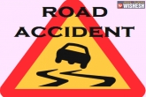 death, injury, road accident in khammam 1 killed 15 injured, Khammam