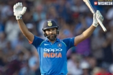Rohit Sharma, India Vs West Indies news, rohit sharma s super stroke gets 224 run victory for india, Indie