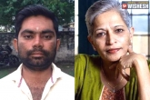 Gauri Lankesh latest news, Parashuram Waghmore, sit nabs suspected shooter of gauri lankesh, Parashuram waghmore
