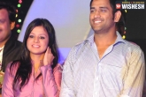 Sports, Sports, sakshi dhoni s lovely gesture for her husband, K v r mahendr