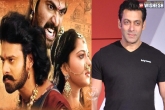 Baahubali records, Baahubali in Pakistan, salman backs baahubali in achieving rare record, Baahubali records