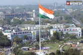 largest national flag of India, largest national flag of India, second largest tricolor erected at hyderabad, National police academy