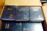 Bible, Missionaries, senseless missionaries send not food and water but bibles as relief, Bible