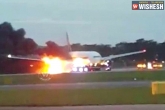 Singapore Airlines, Singapore Airlines, singapore airlines plane catch fire no casualties, Plane caught fire