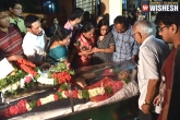 Srinivas Kuchibhotla news, Srinivas Kuchibhotla in Hyderabad, friends and family bid a tearful adieu to srinivas, Srinivas kuchibhotla