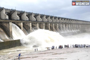 Sriram Sagar project Water Level Increases to 1047.80 feet