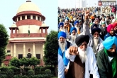 Supreme Court news, Supreme Court new updates, supreme court steps into action to resolve farmers issue, Narendra singh tomar