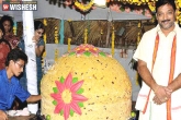 Suruchi foods, laddu, suruchi foods to make laddu weighing 12 500 kg, Khairatabad